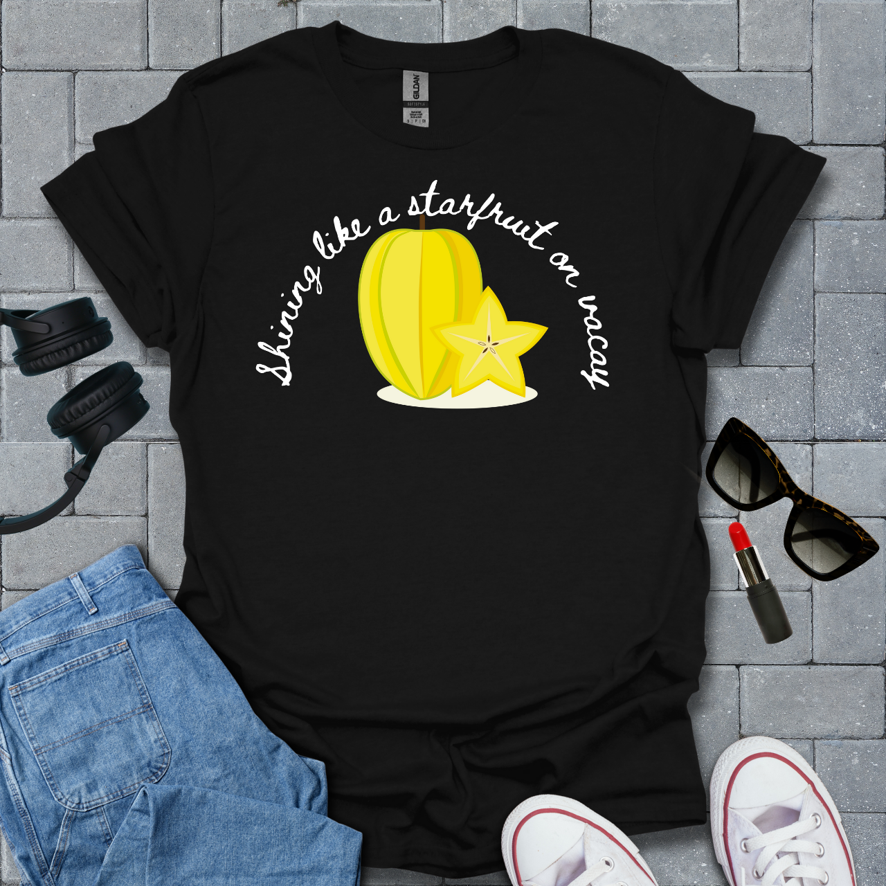 Shining Like a Starfruit On Vacay T-Shirt US