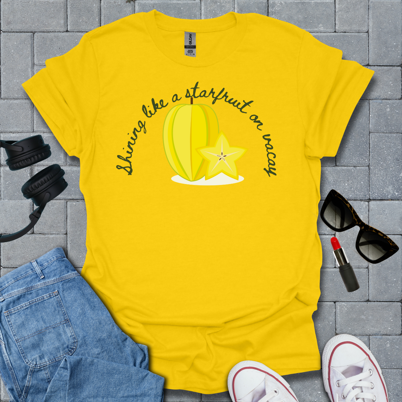 Shining Like a Starfruit On Vacay T-Shirt US