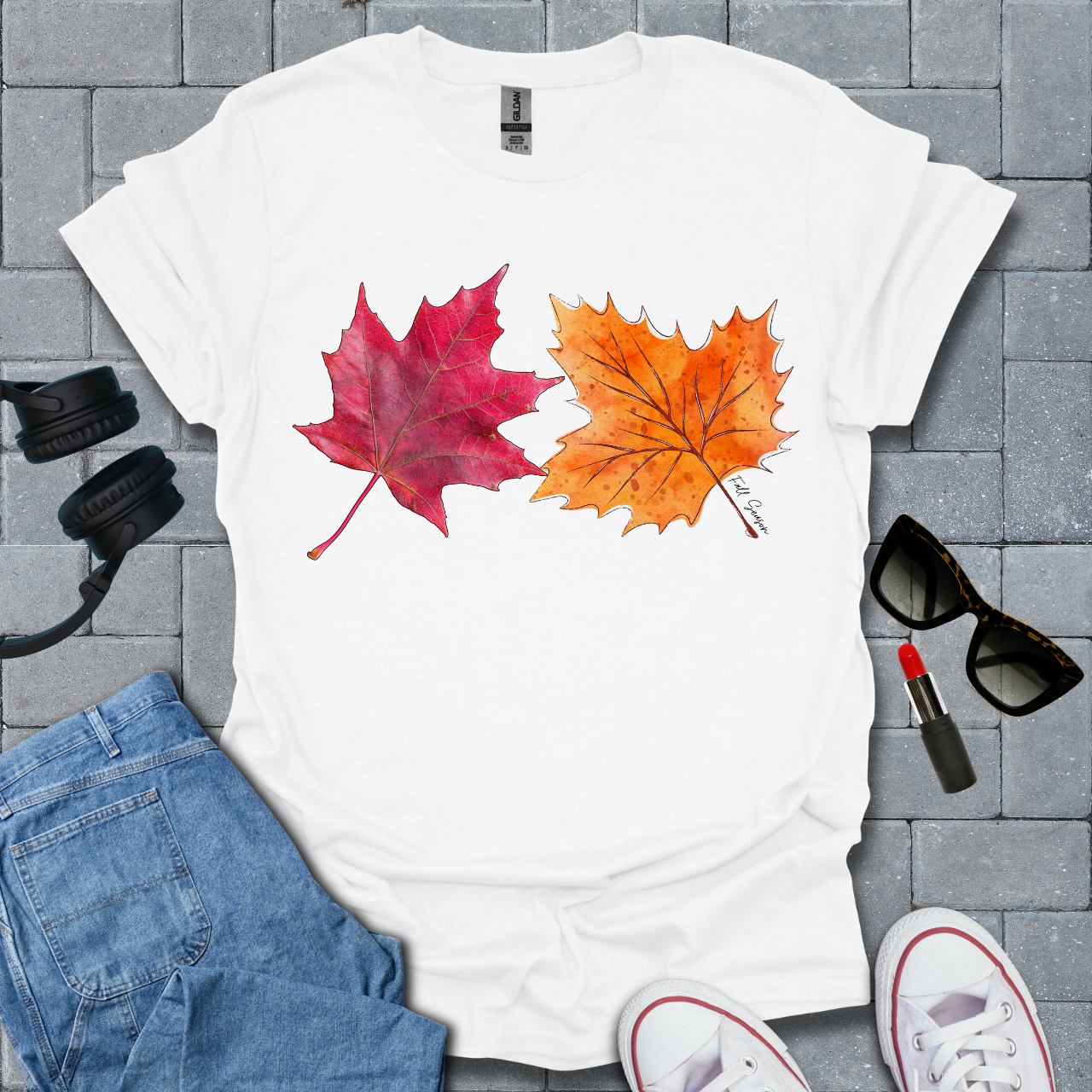 Funny Autumn Leaves T-Shirt