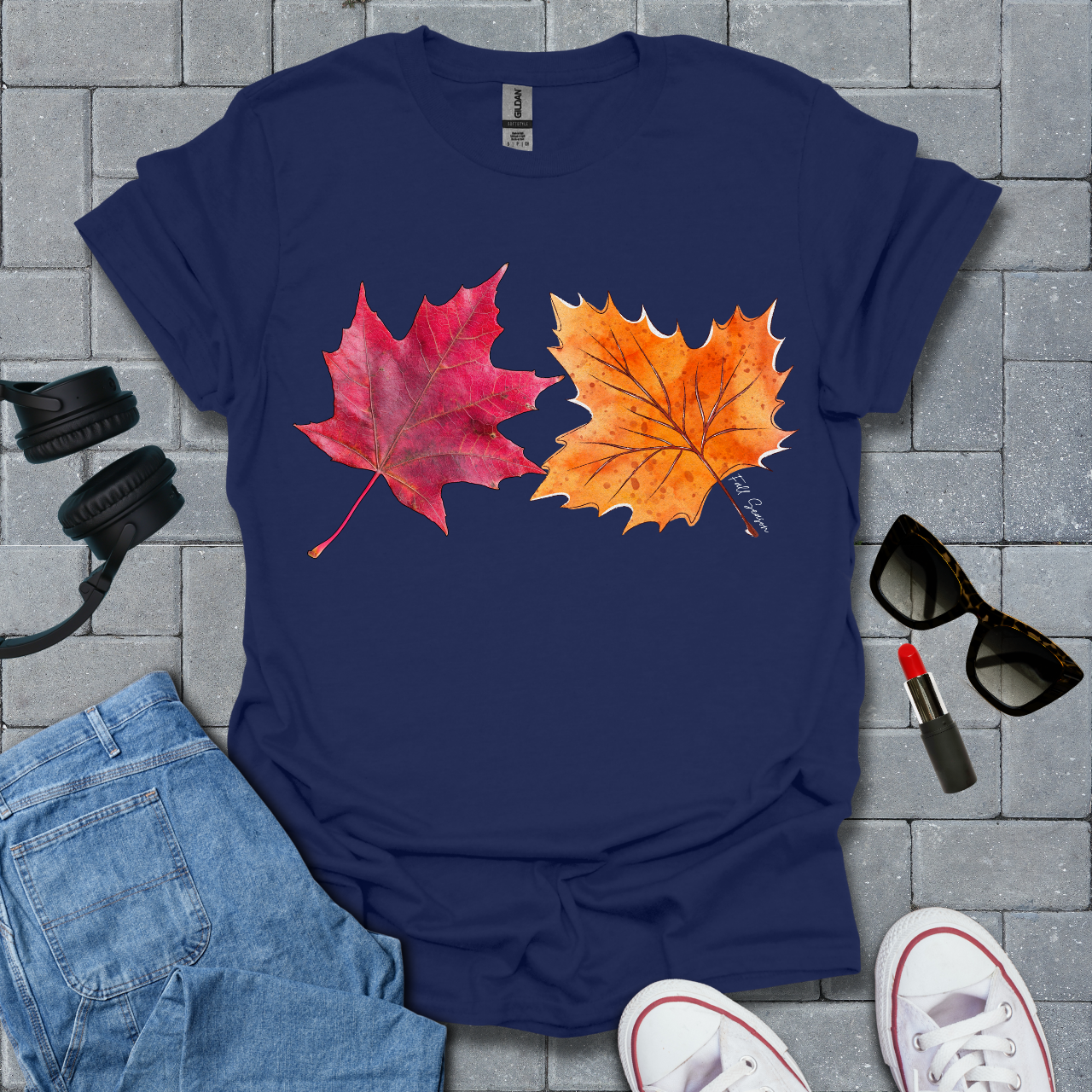 Funny Autumn Leaves T-Shirt