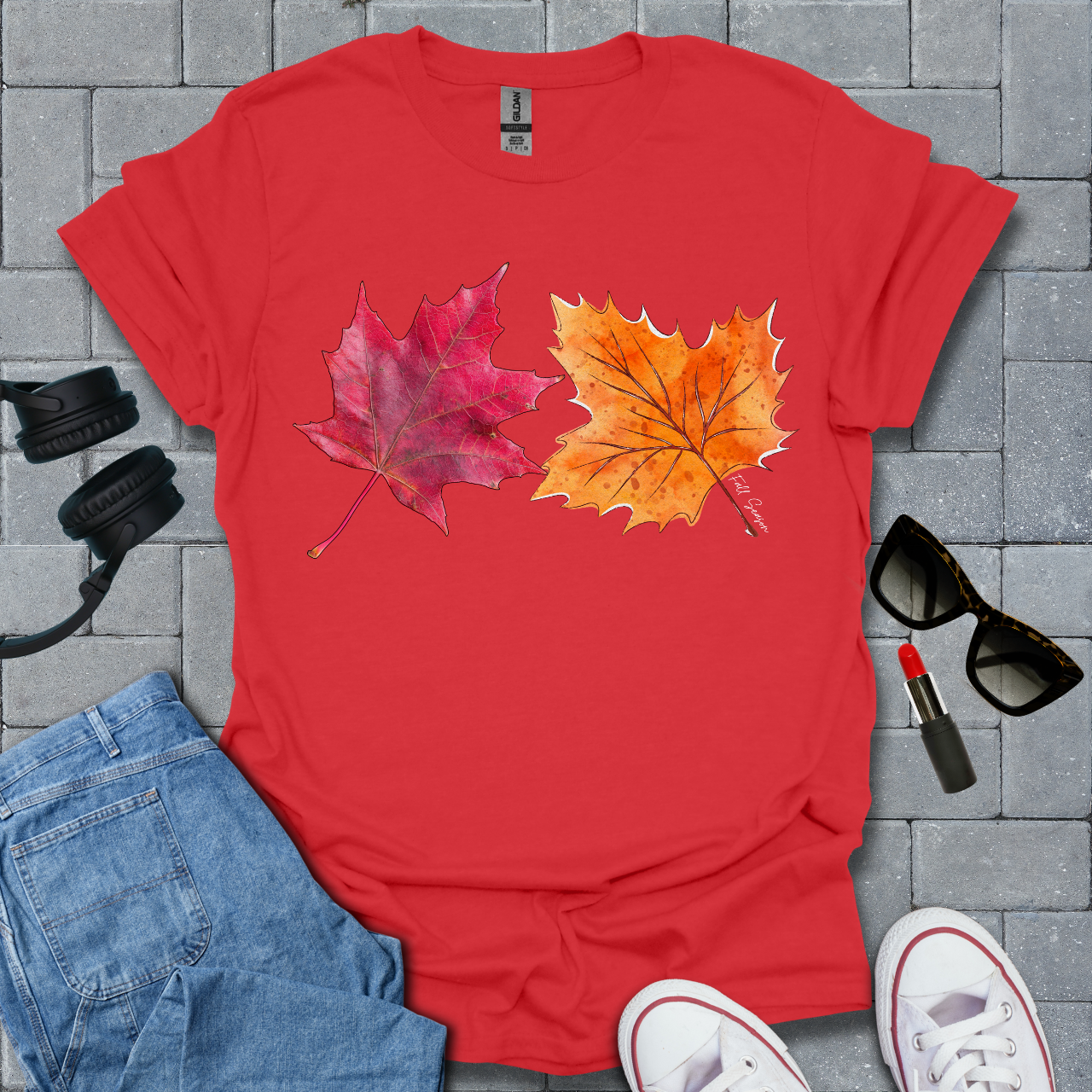 Funny Autumn Leaves T-Shirt