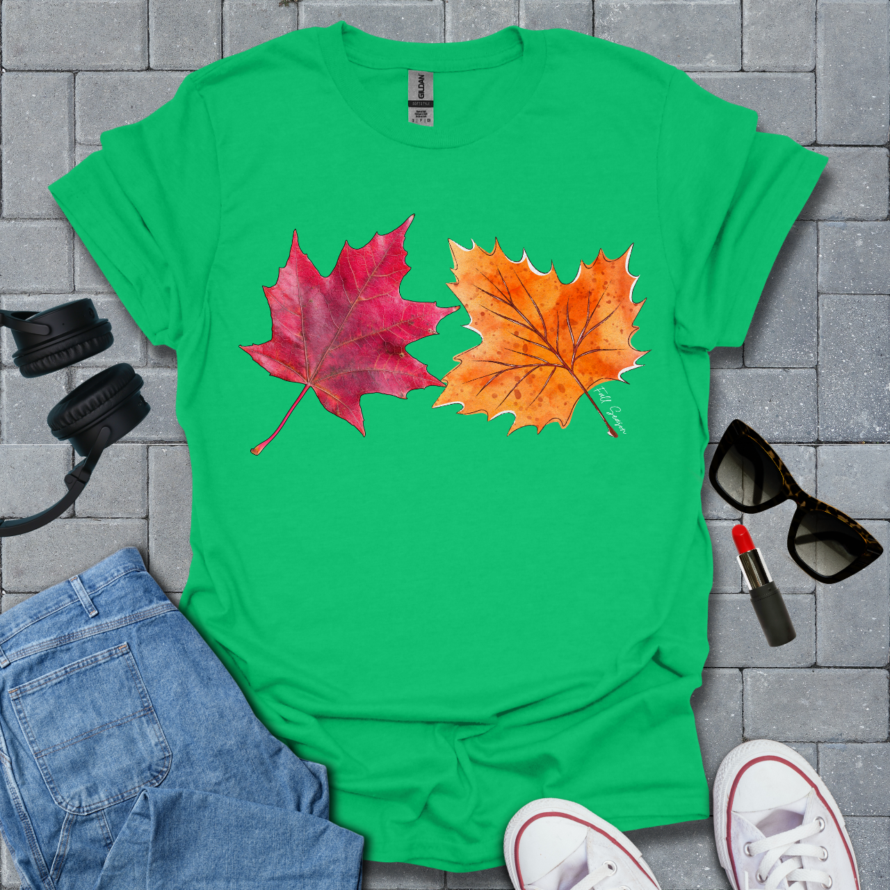 Funny Autumn Leaves T-Shirt