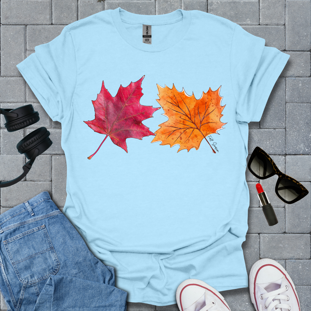 Funny Autumn Leaves T-Shirt