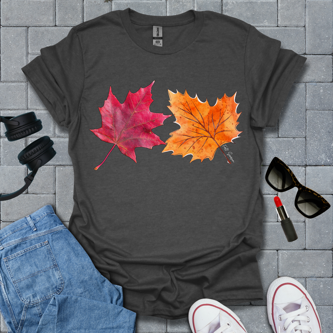 Funny Autumn Leaves T-Shirt