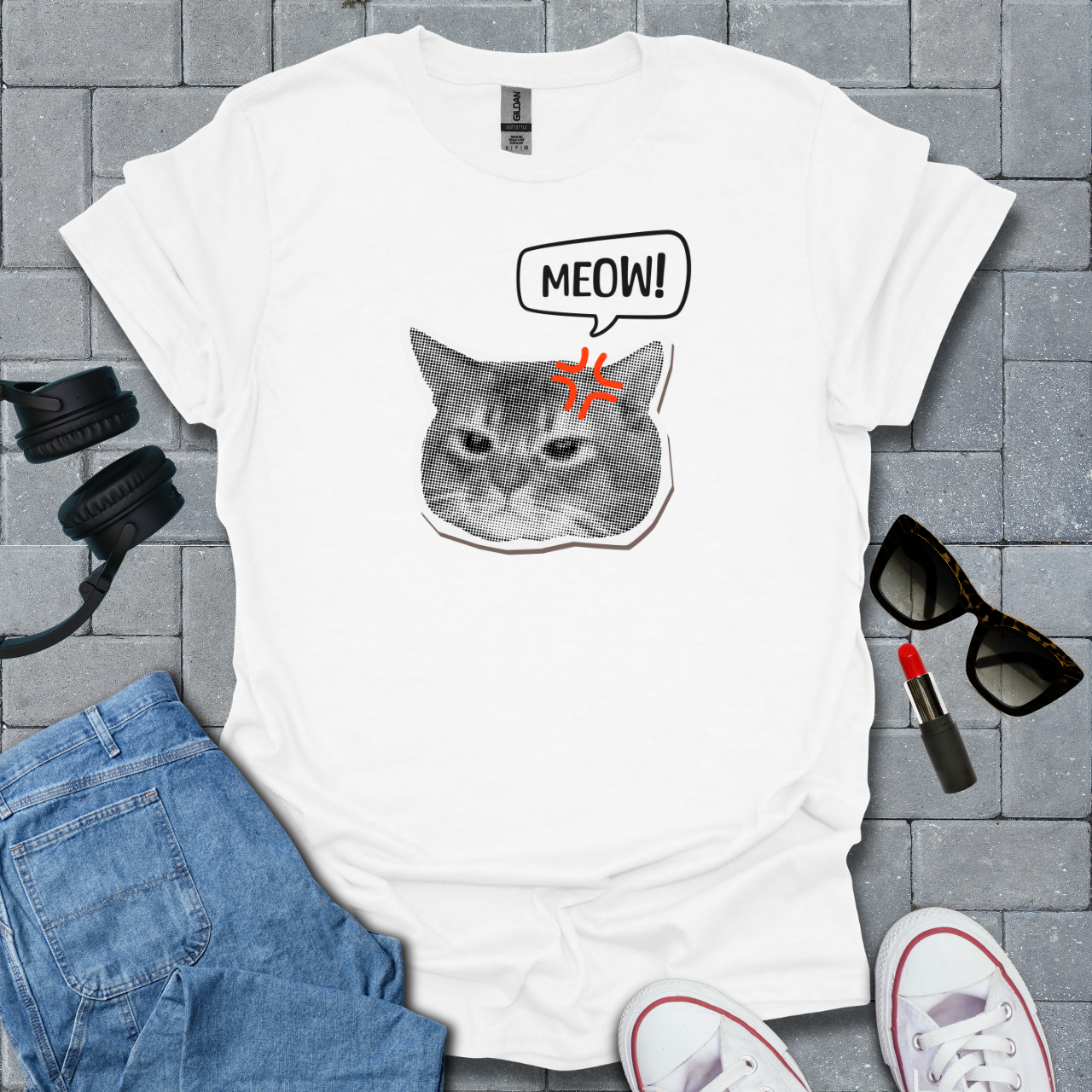 Angry Cat T-Shirt