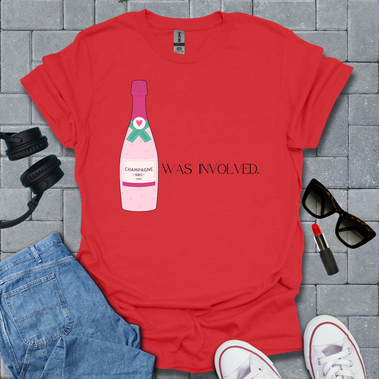 Champagne Was Involved T-Shirt