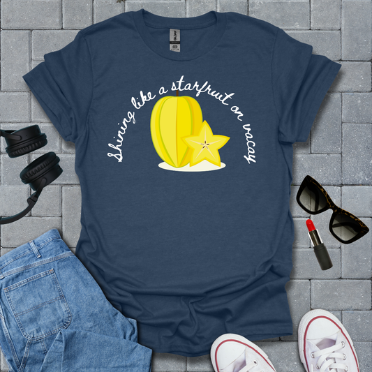 Shining Like a Starfruit On Vacay Unisex T-Shirt