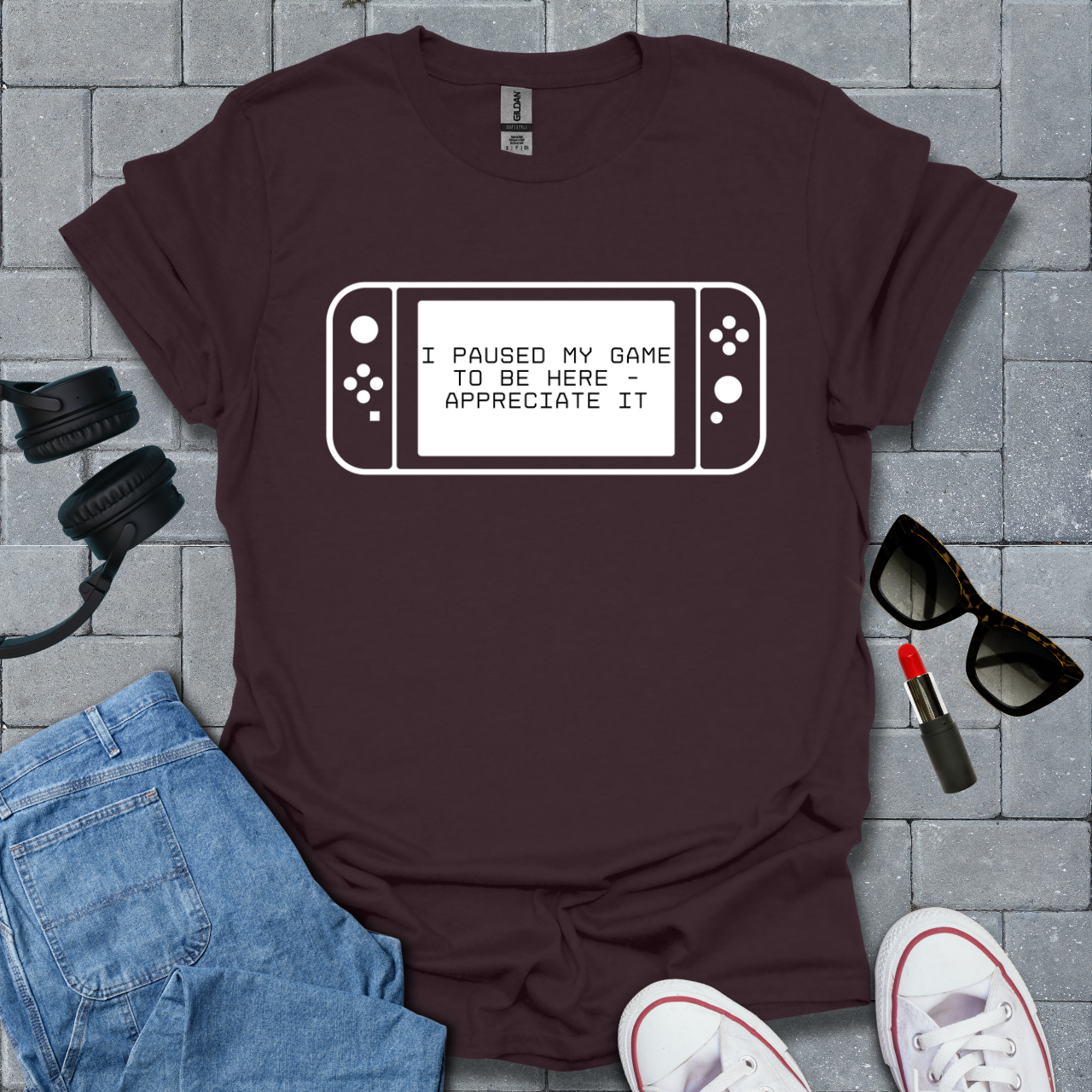 Paused My Game to Be Here Unisex T-Shirt