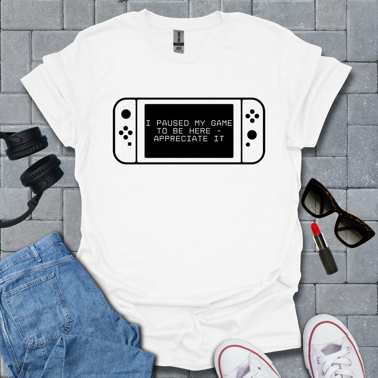 Paused My Game to Be Here Unisex T-Shirt