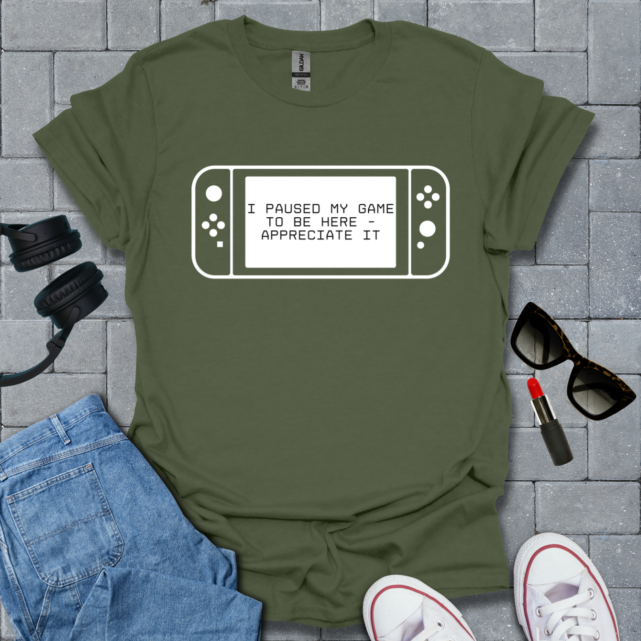 Paused My Game to Be Here Unisex T-Shirt