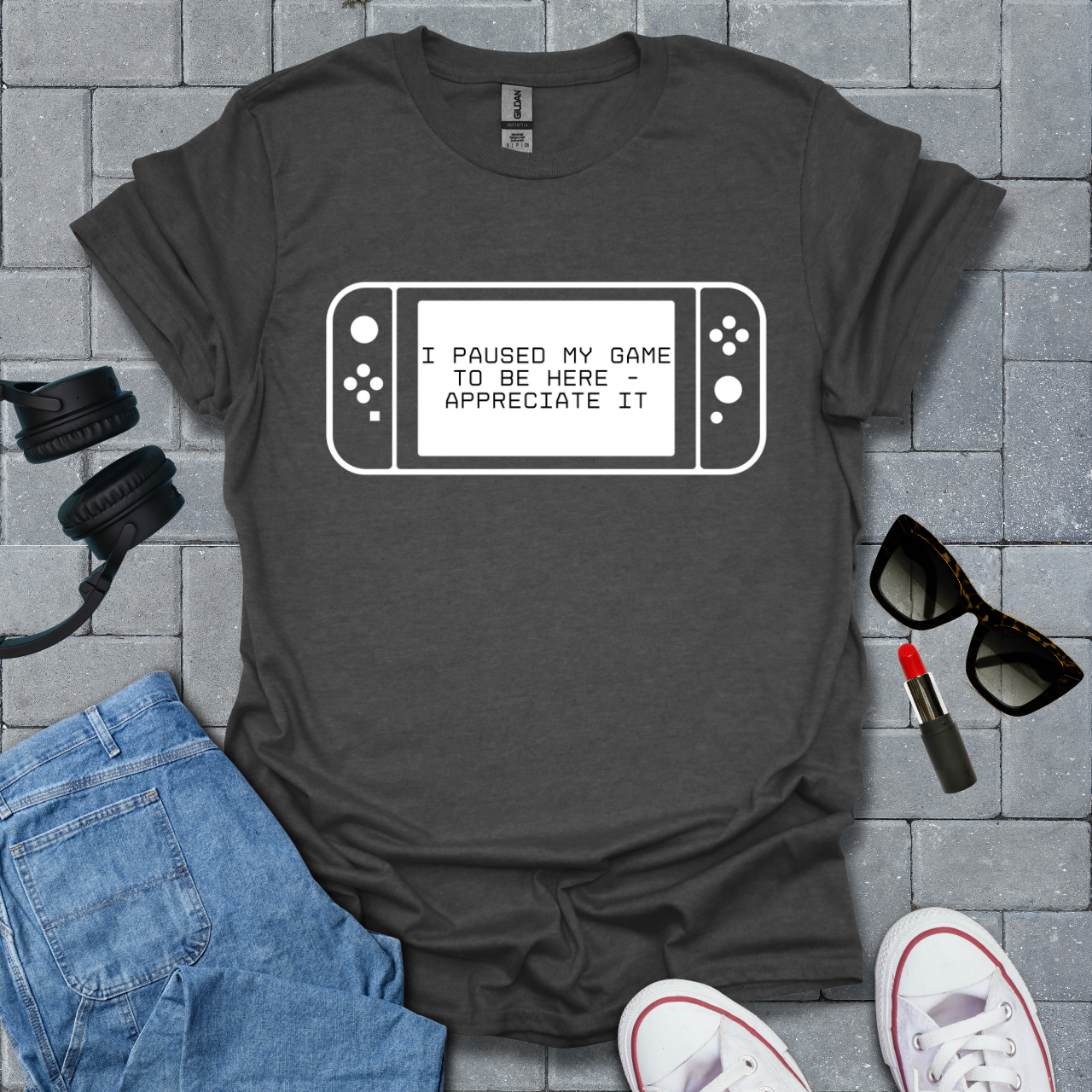 Paused My Game to Be Here Unisex T-Shirt