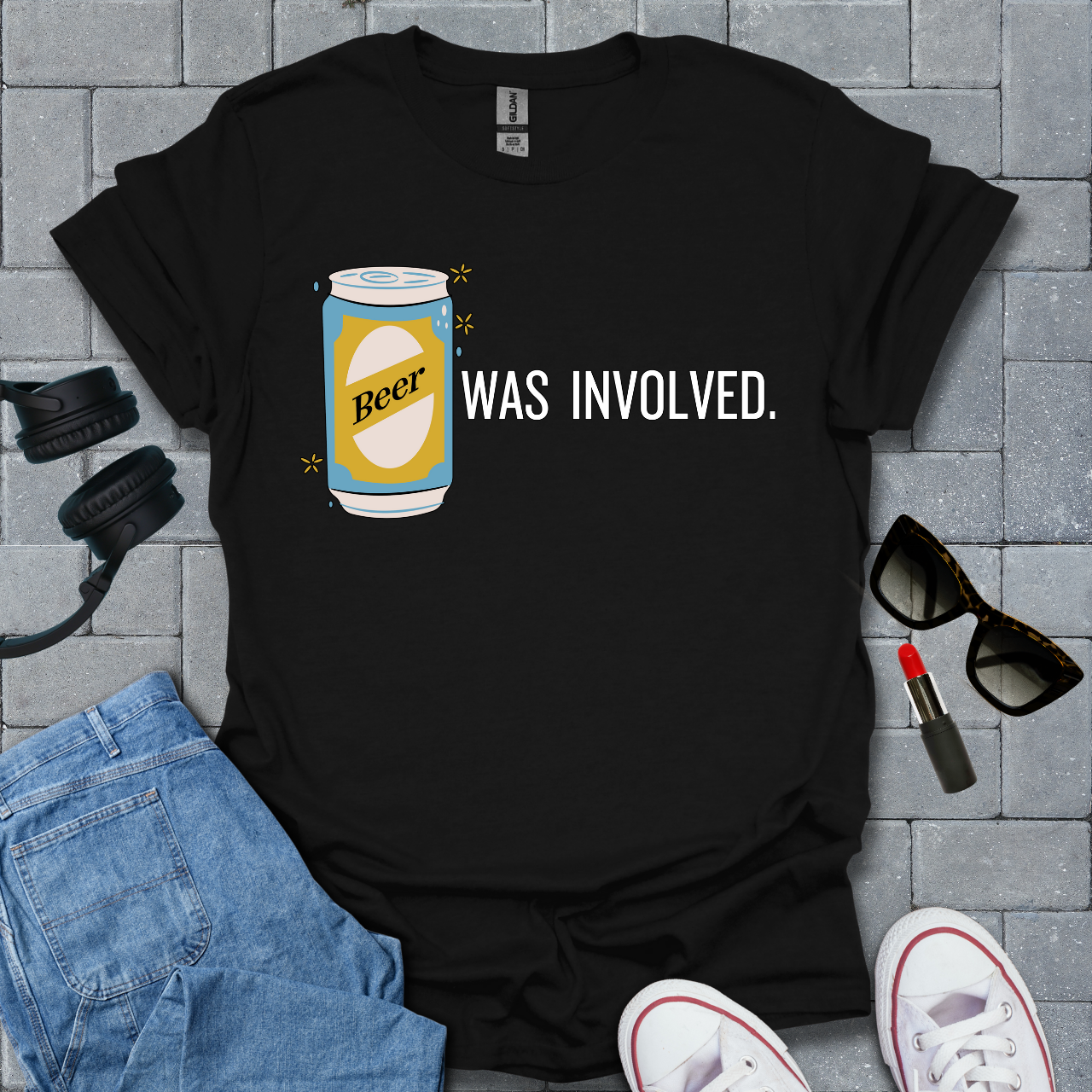 Beer Was Involved Unisex T-Shirt