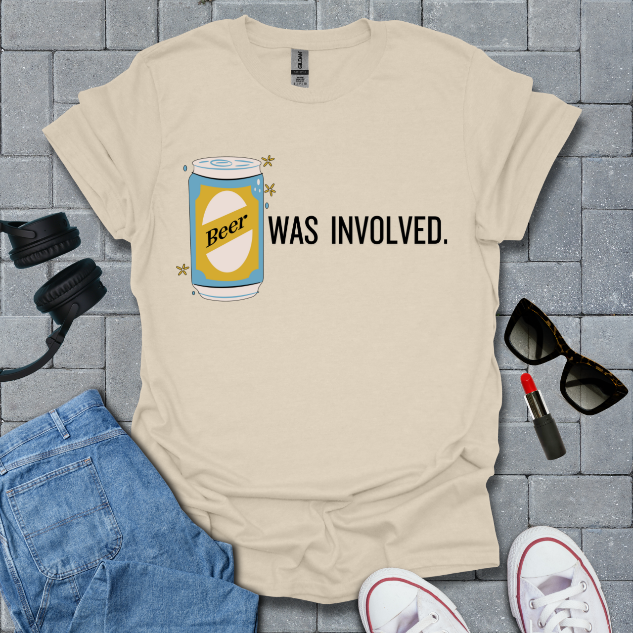 Beer Was Involved Unisex T-Shirt