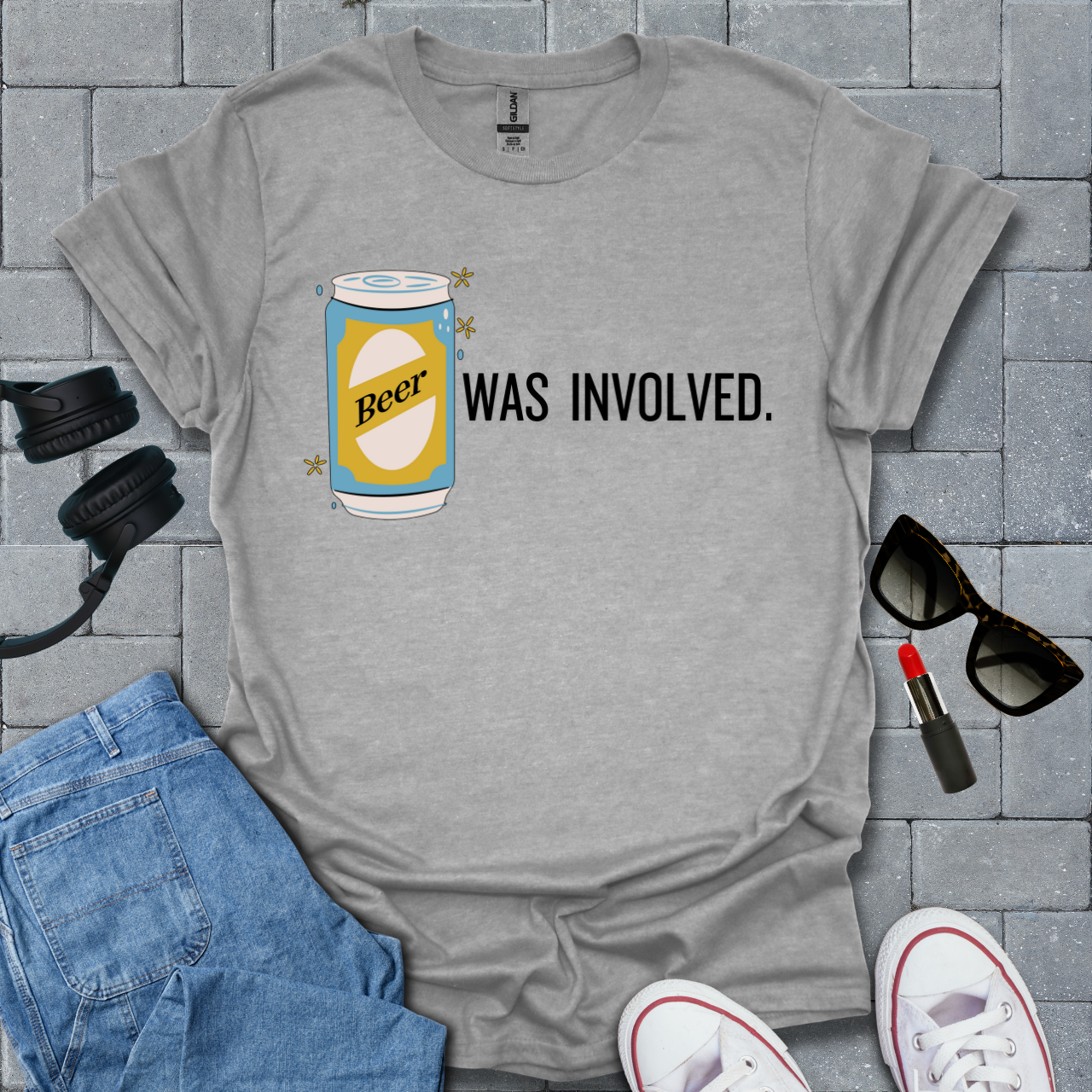 Beer Was Involved Unisex T-Shirt