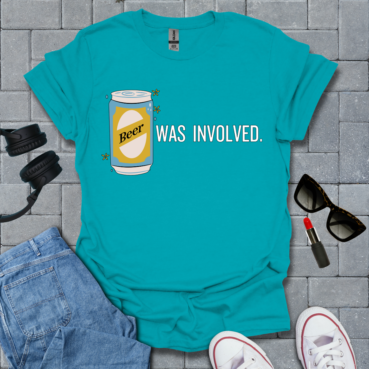 Beer Was Involved Unisex T-Shirt
