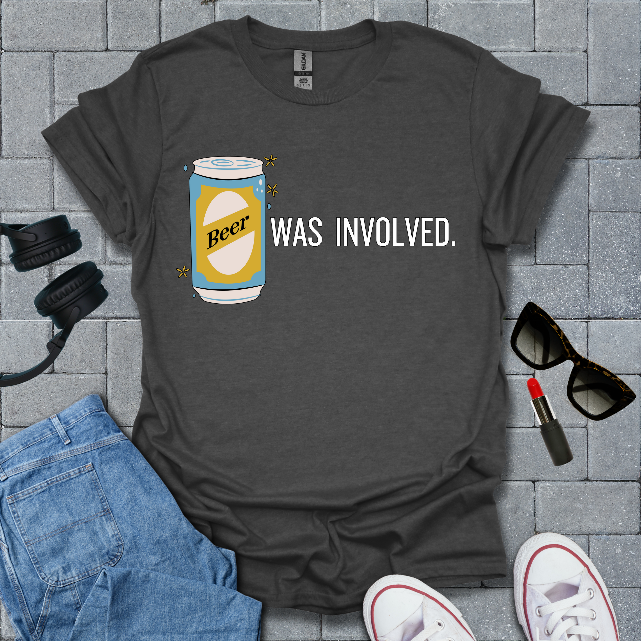 Beer Was Involved Unisex T-Shirt