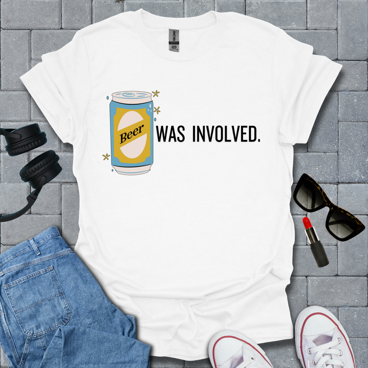 Beer Was Involved Unisex T-Shirt