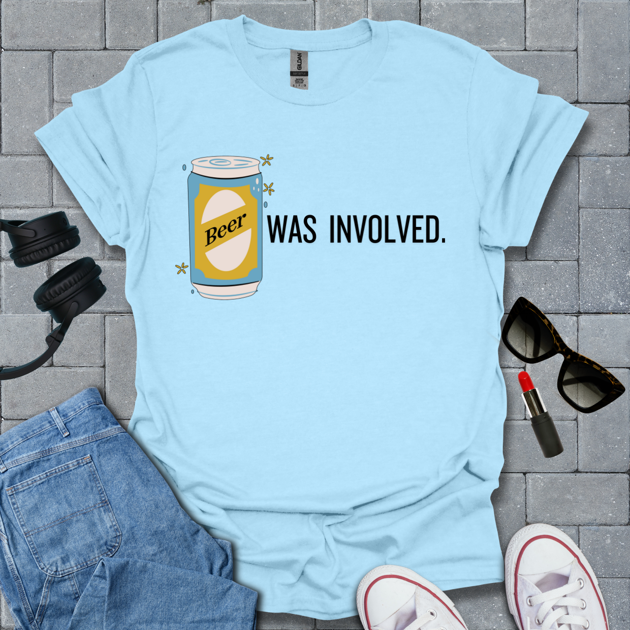 Beer Was Involved Unisex T-Shirt