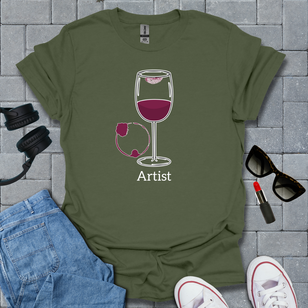 Artist Wine T-Shirt