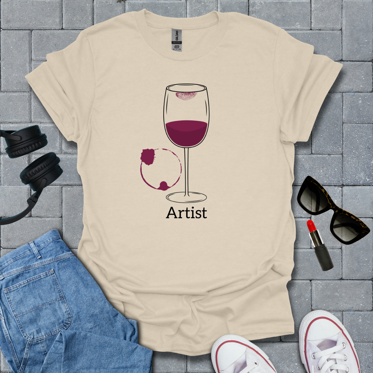Artist Wine T-Shirt