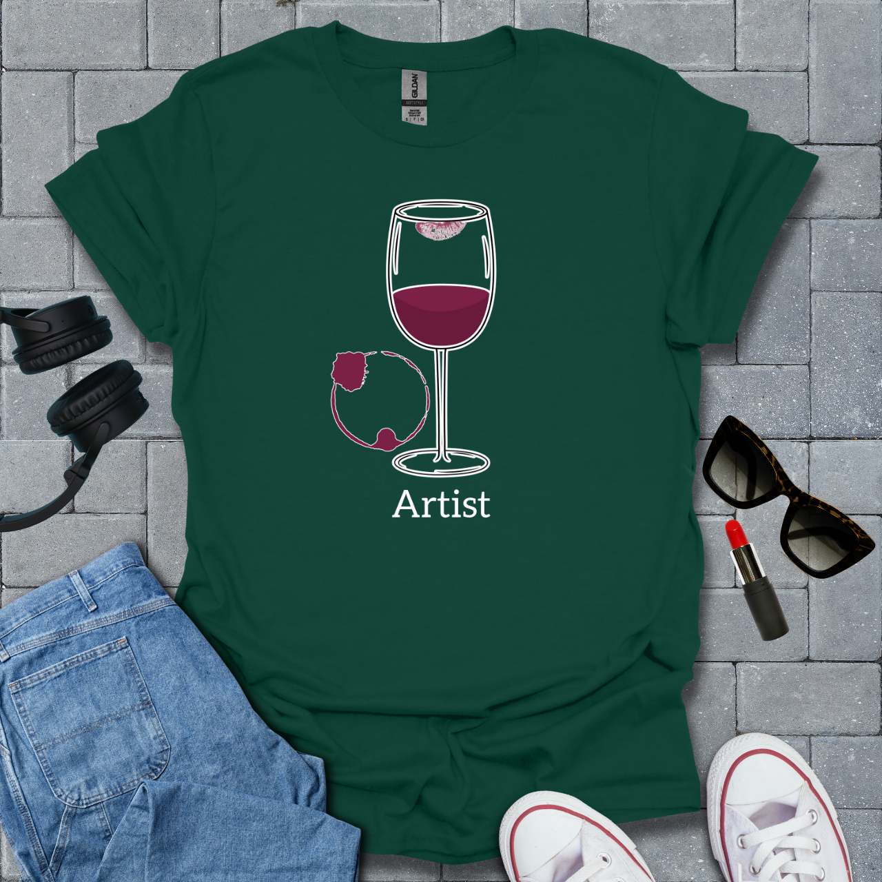 Artist Wine T-Shirt