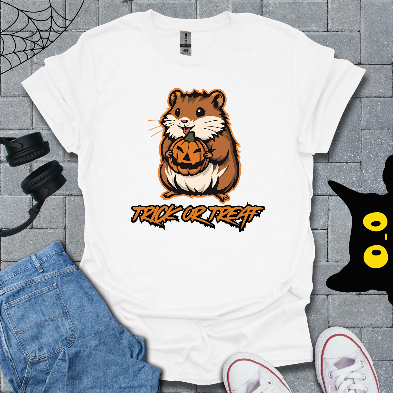 Trick Or Treat Hamster Unisex T-Shirt