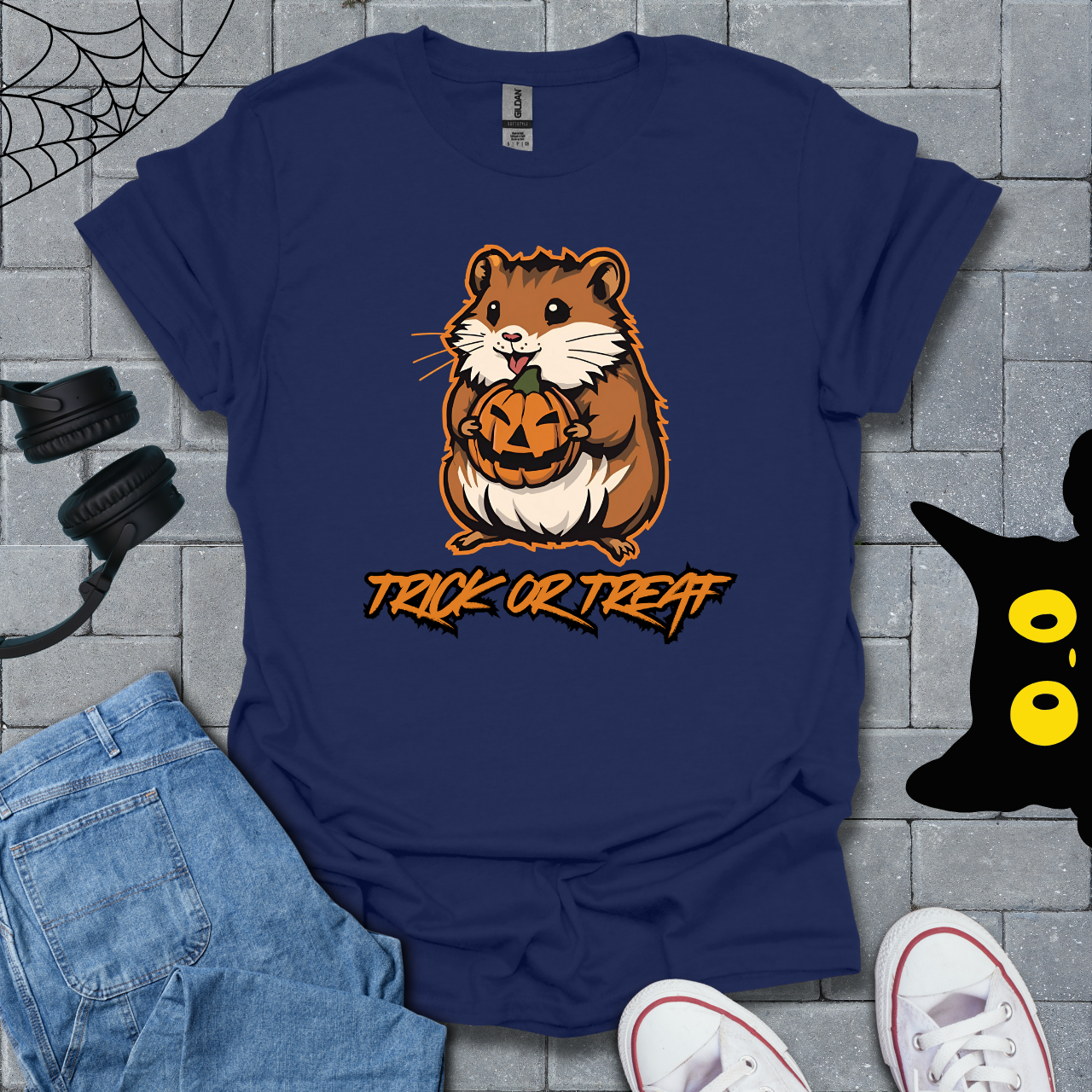 Trick Or Treat Hamster Unisex T-Shirt