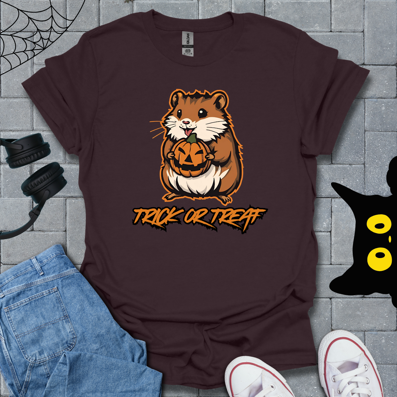Trick Or Treat Hamster Unisex T-Shirt