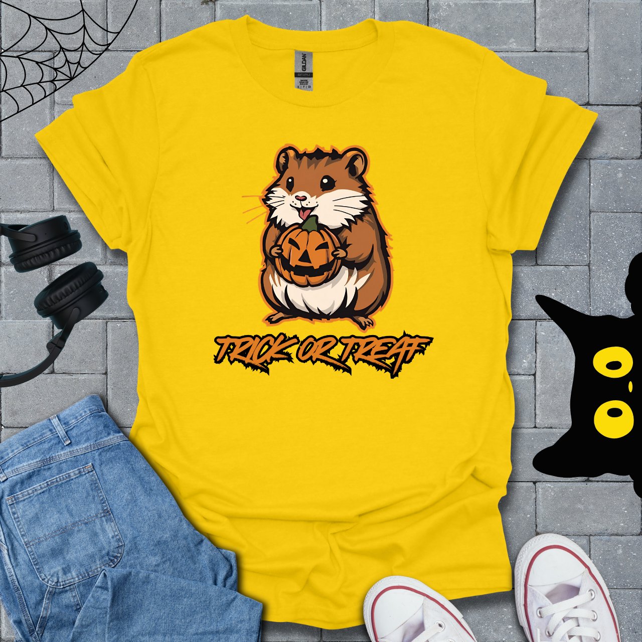 Trick Or Treat Hamster Unisex T-Shirt