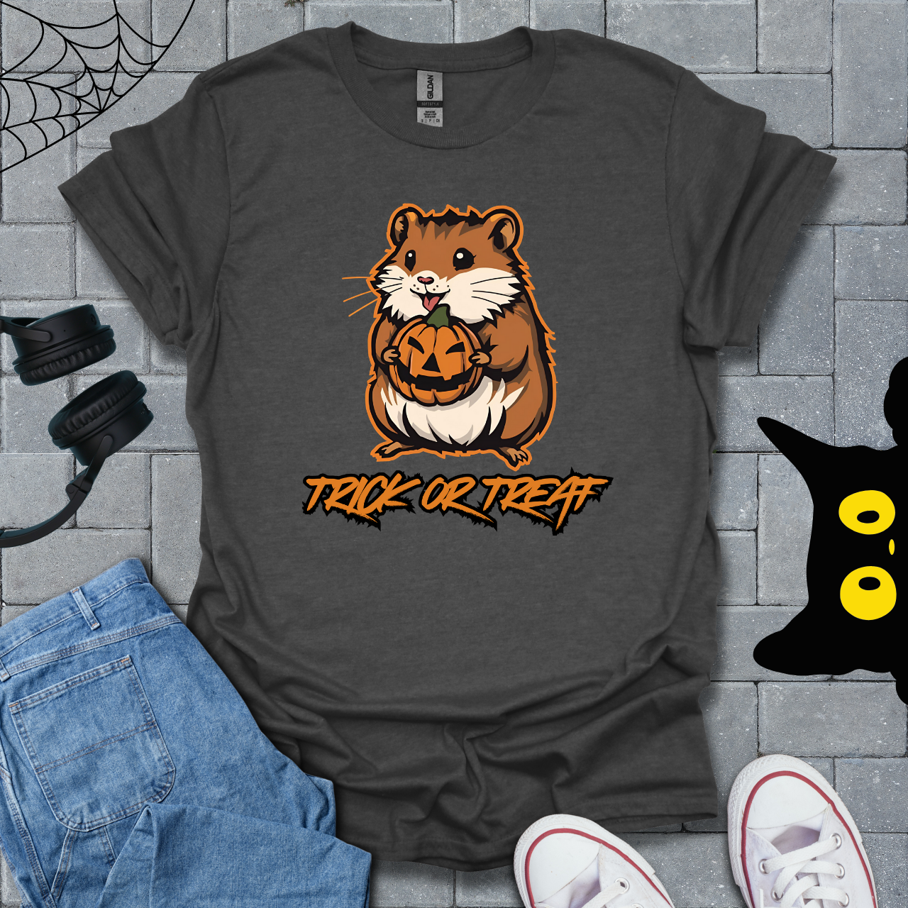 Trick Or Treat Hamster Unisex T-Shirt