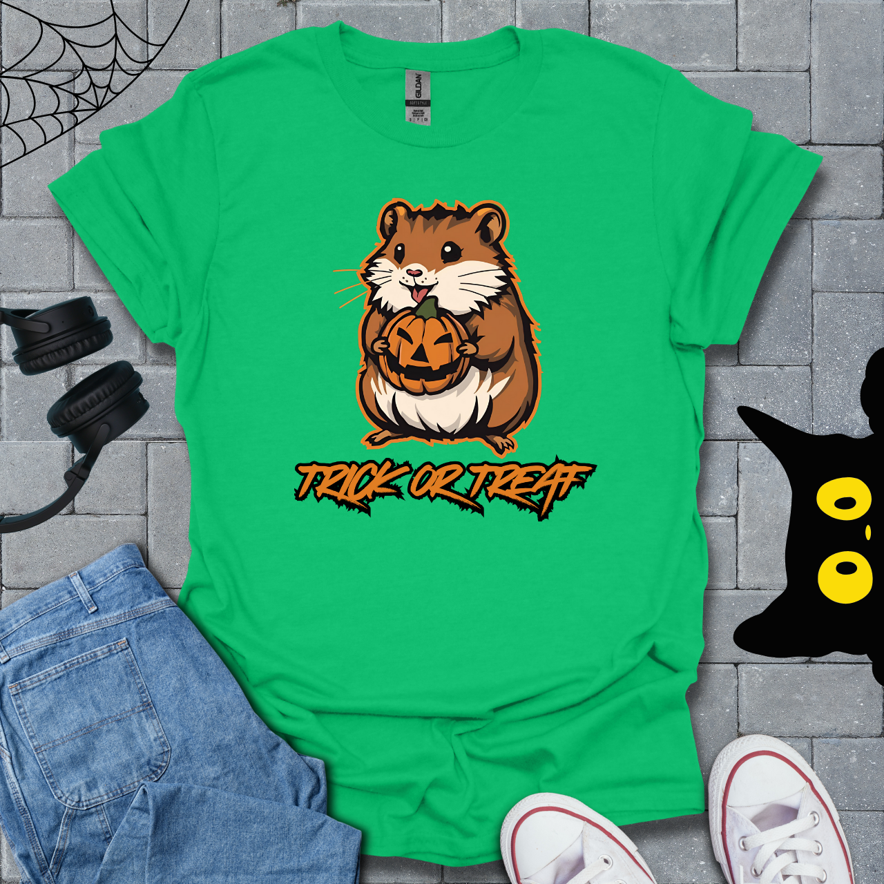 Trick Or Treat Hamster Unisex T-Shirt