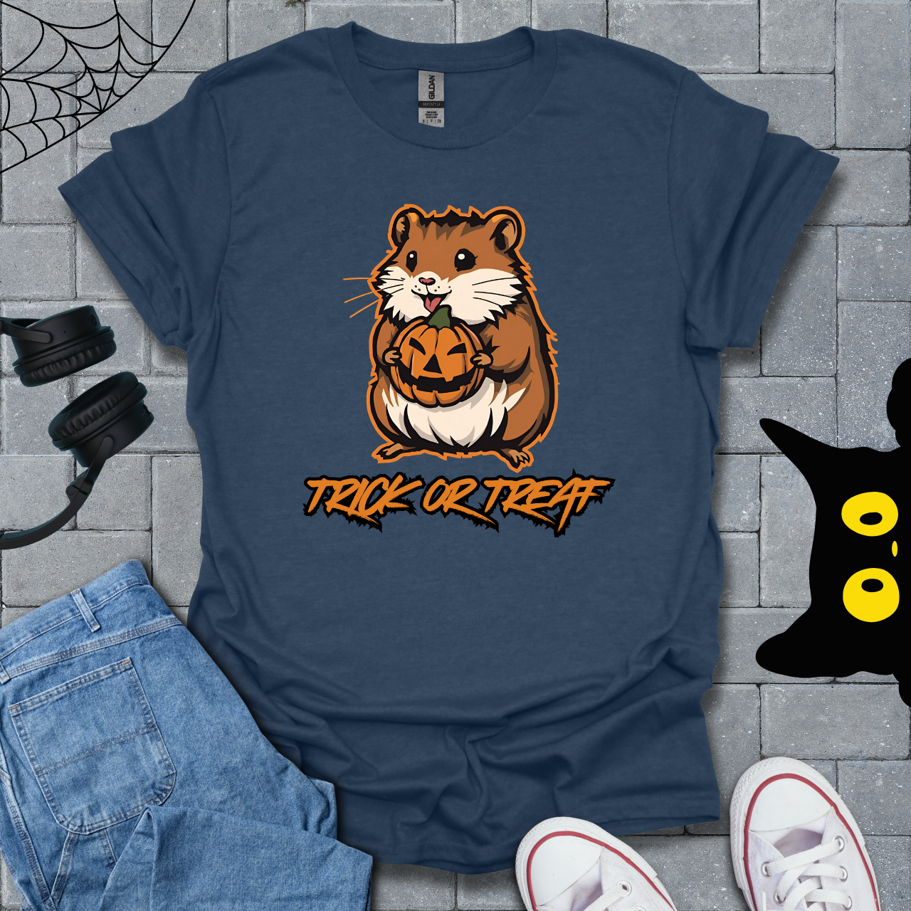 Trick Or Treat Hamster Unisex T-Shirt