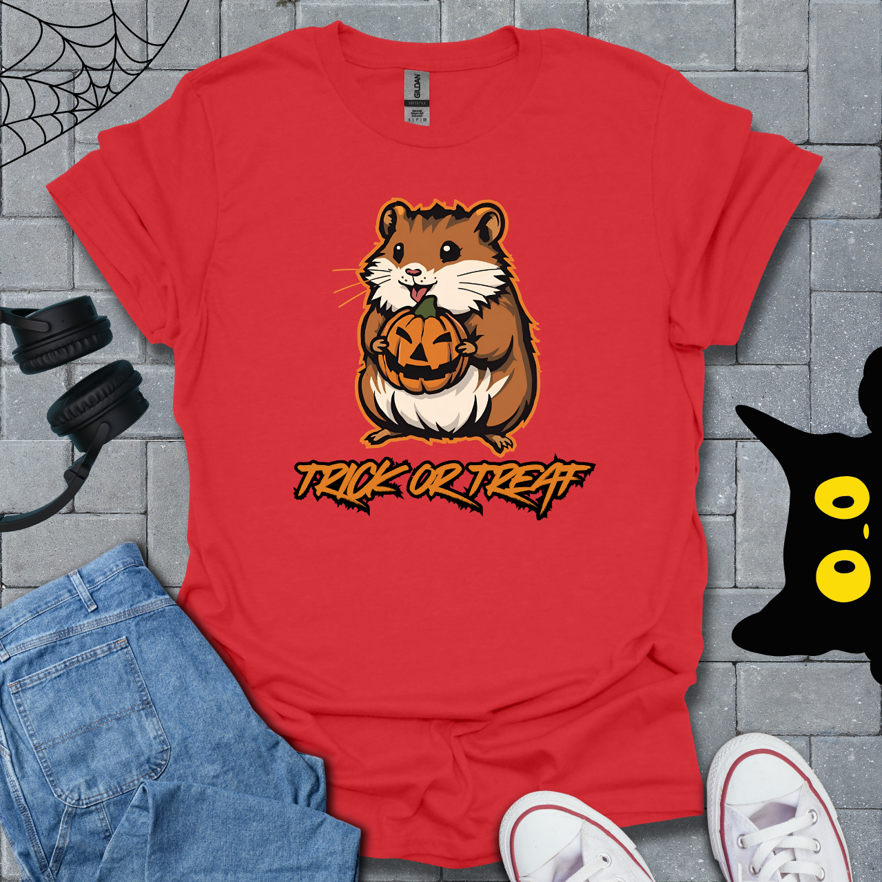 Trick Or Treat Hamster Unisex T-Shirt