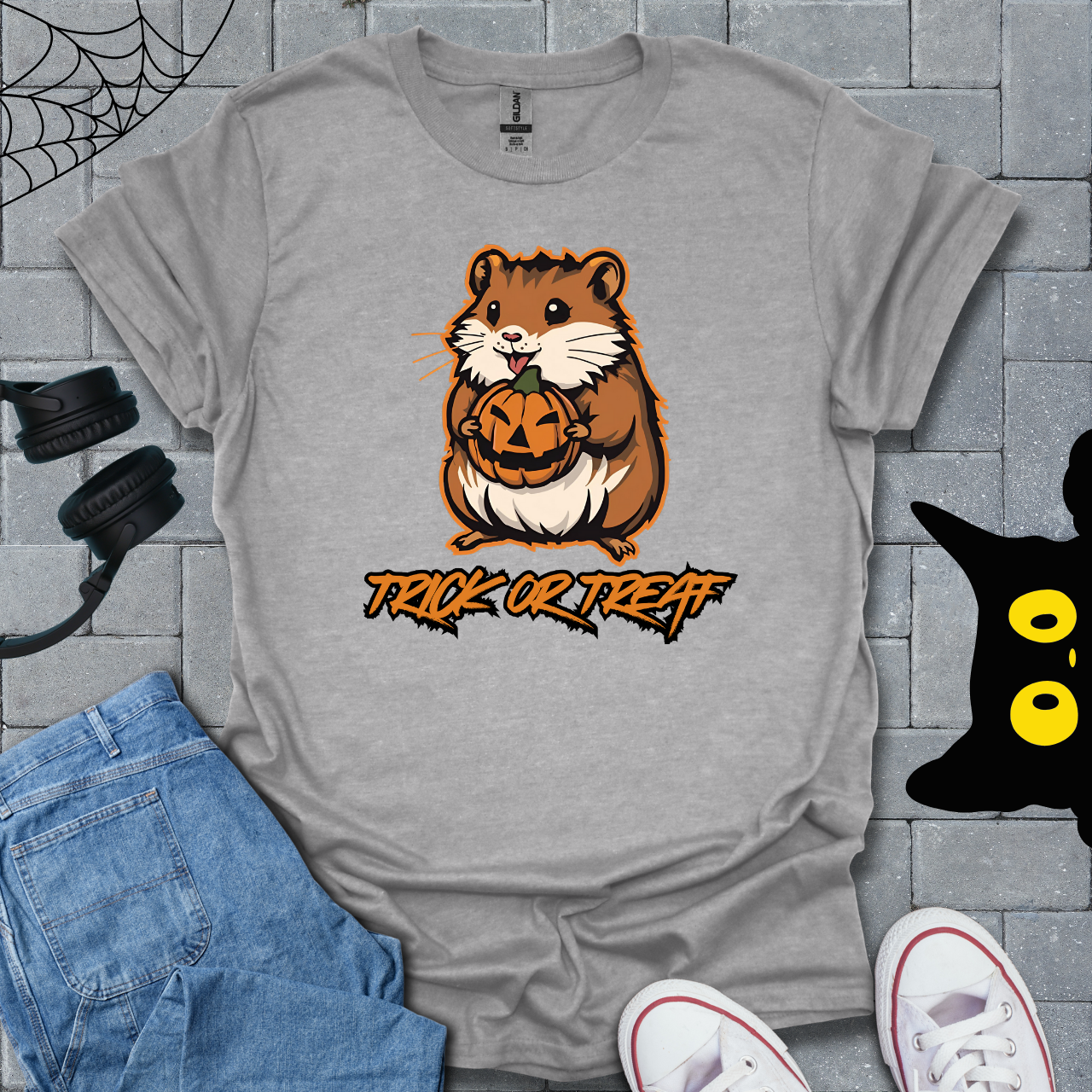 Trick Or Treat Hamster Unisex T-Shirt