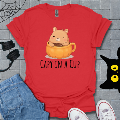 Capybara in a Cup T-Shirt