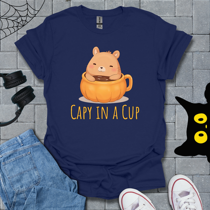 Capybara in a Cup T-Shirt