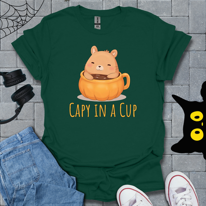 Capybara in a Cup T-Shirt