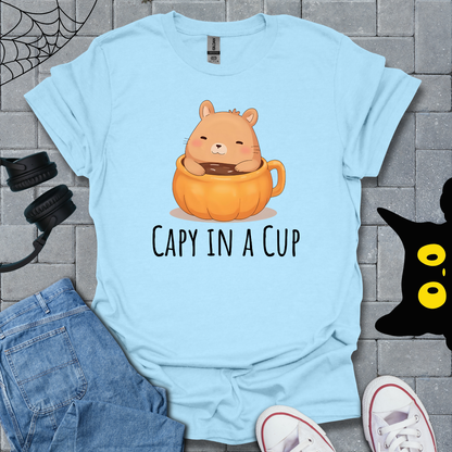 Capybara in a Cup T-Shirt