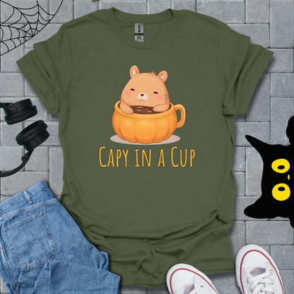 Capybara in a Cup T-Shirt