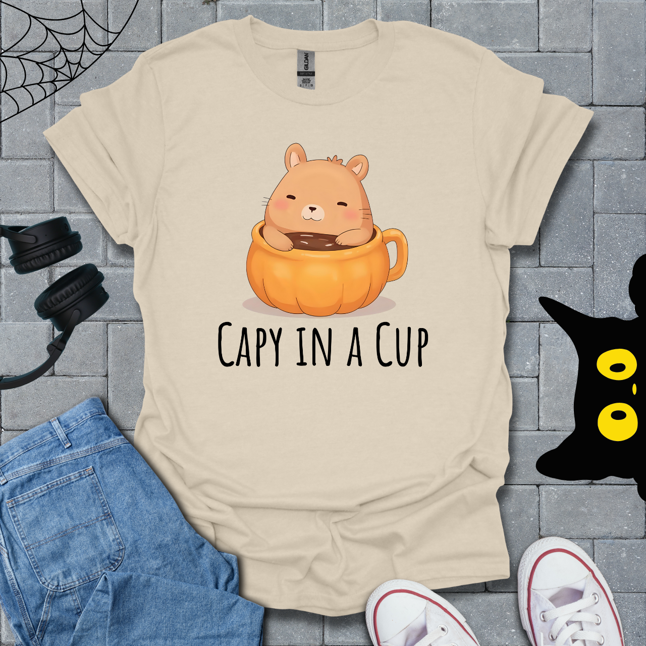 Capybara in a Cup T-Shirt