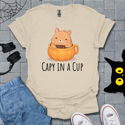 Capybara in a Cup T-Shirt