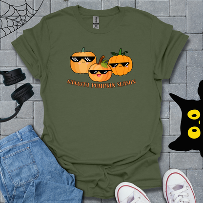 Pumpkin Gangsta Season T-Shirt