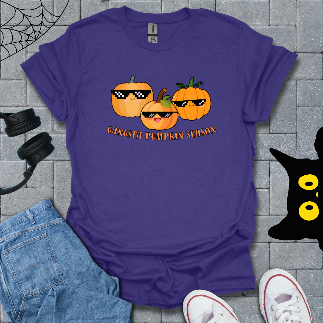 Pumpkin Gangsta Season T-Shirt