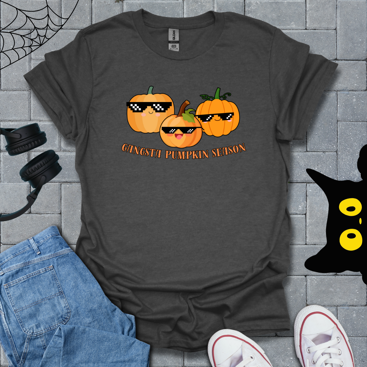 Pumpkin Gangsta Season T-Shirt