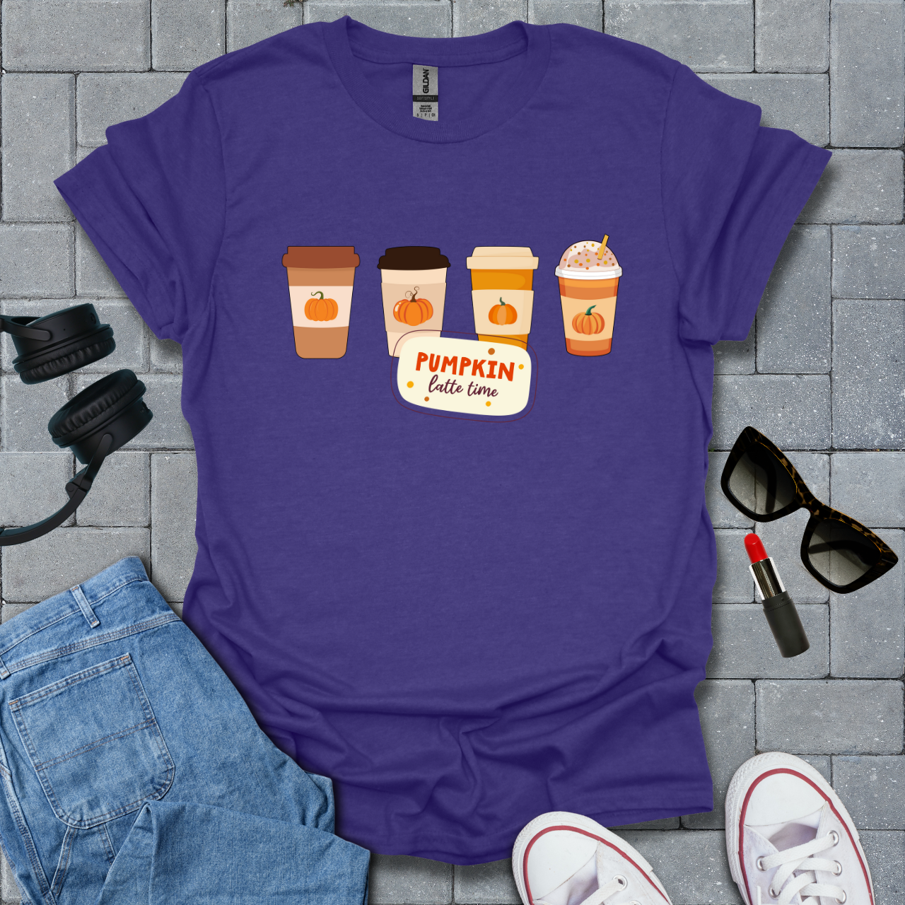 Pumpkin Latte Time T-Shirt
