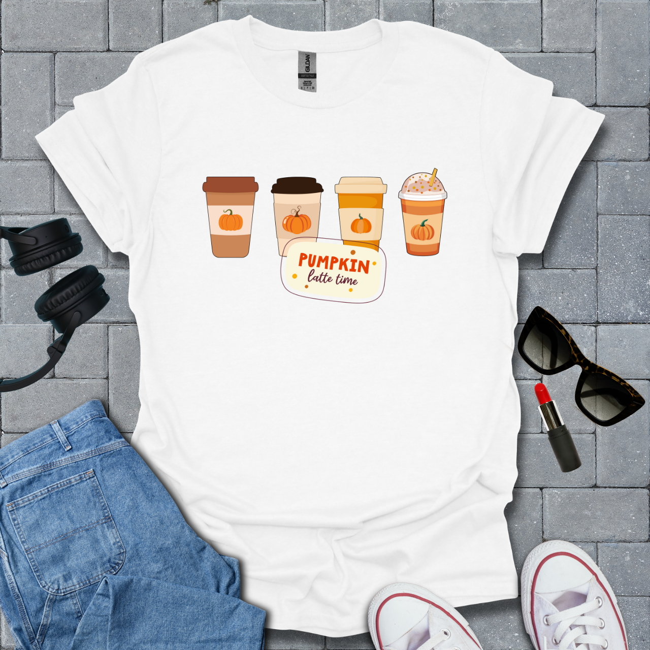 Pumpkin Latte Time T-Shirt US