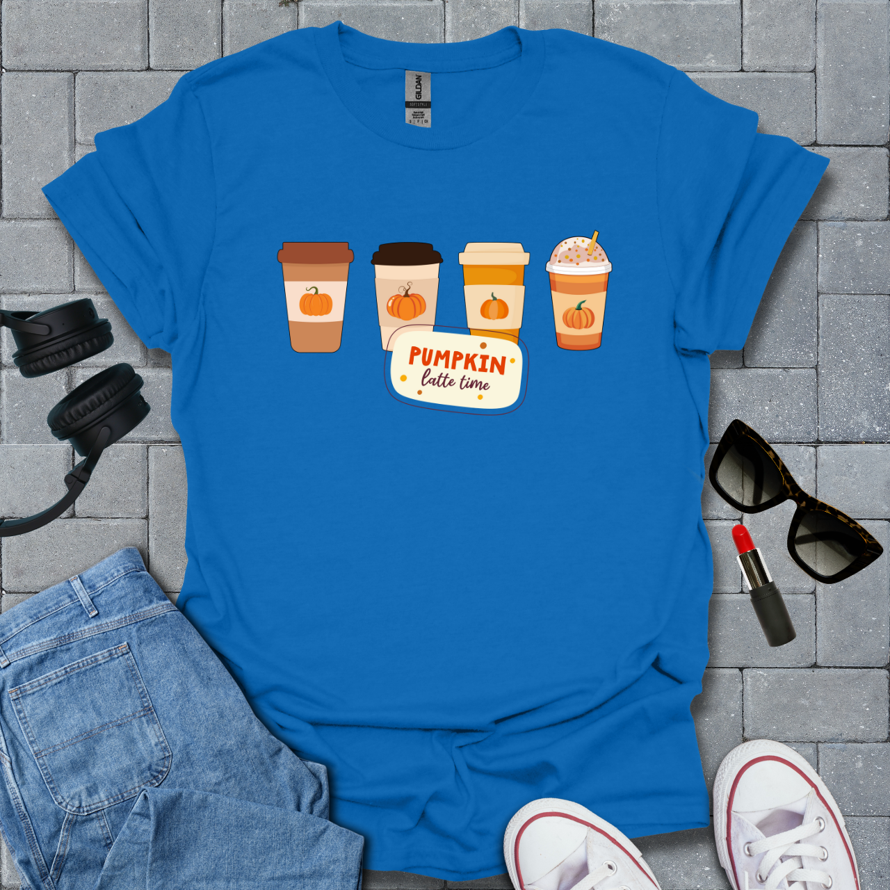 Pumpkin Latte Time T-Shirt US