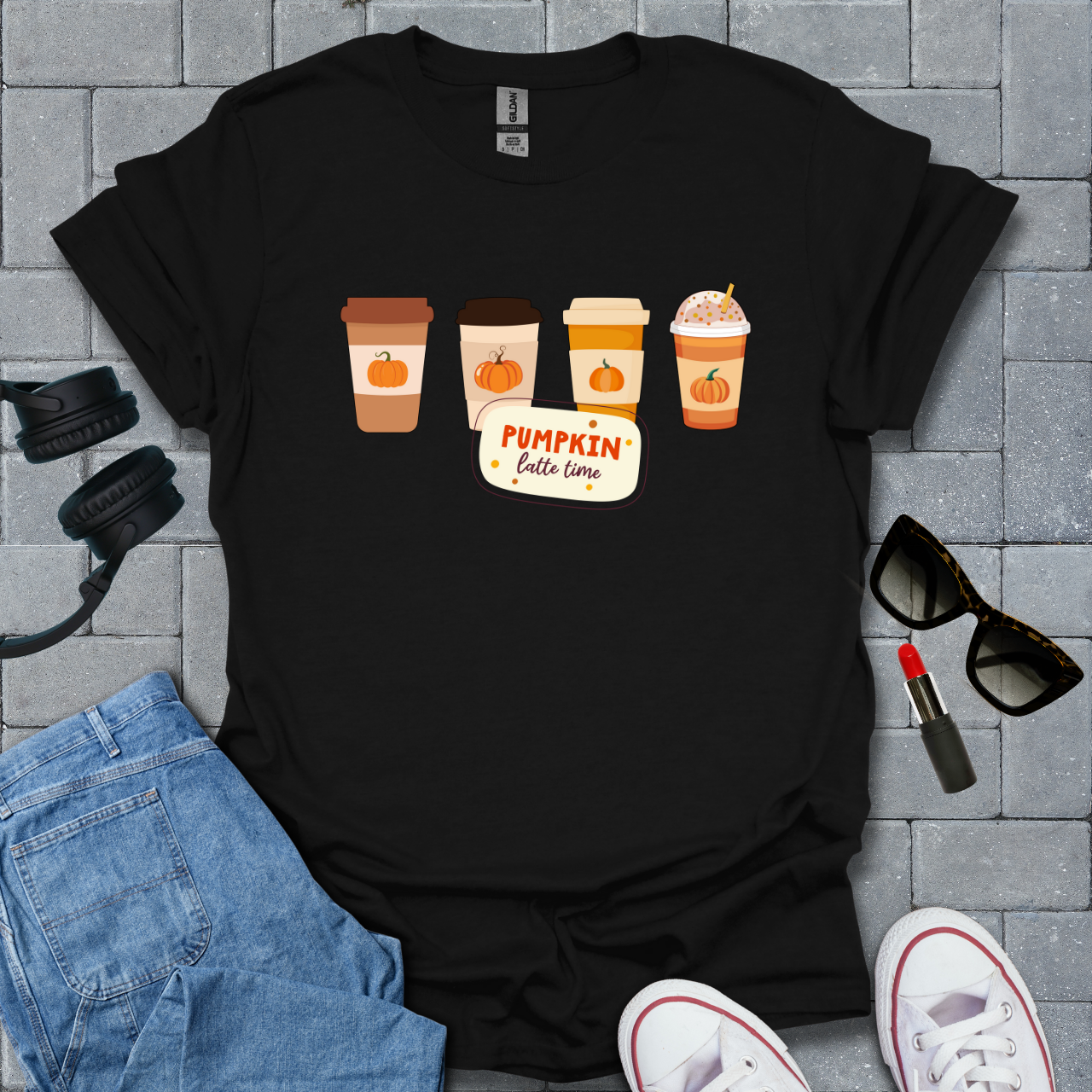 Pumpkin Latte Time T-Shirt US