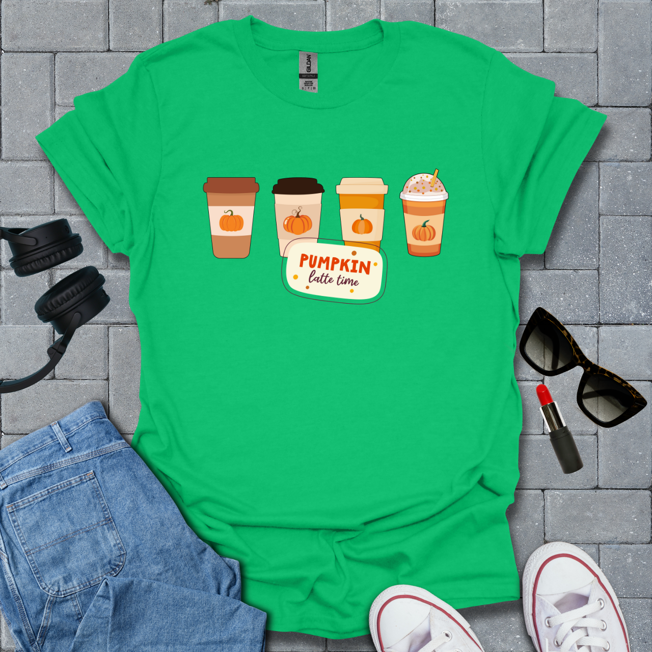 Pumpkin Latte Time T-Shirt US