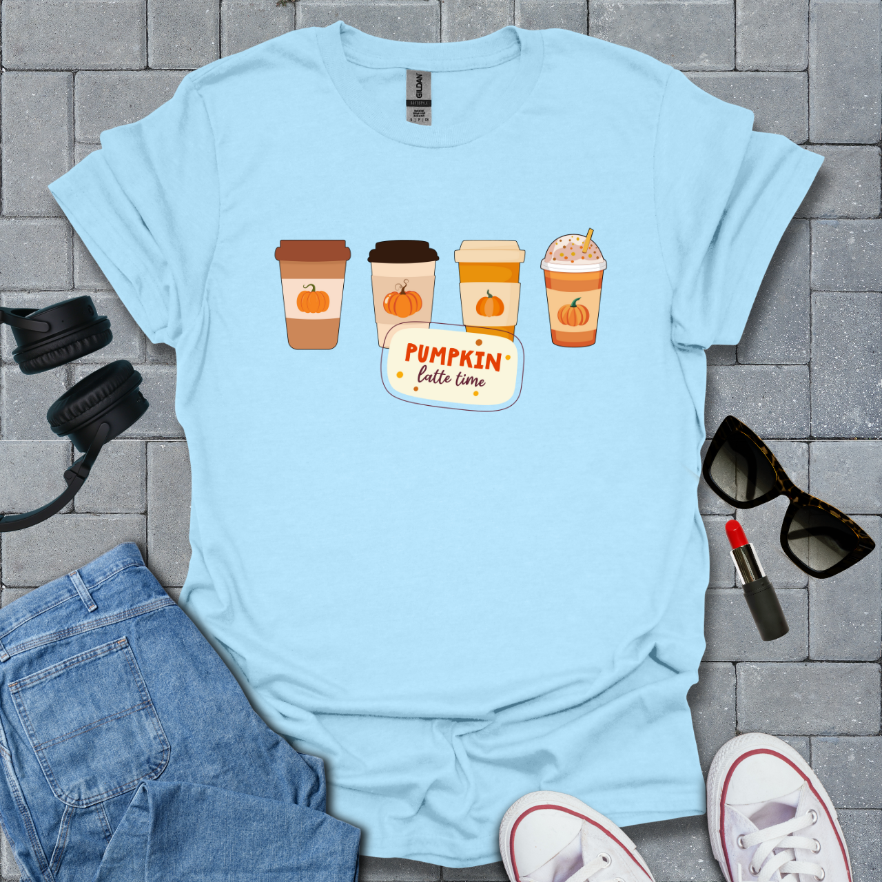 Pumpkin Latte Time T-Shirt US